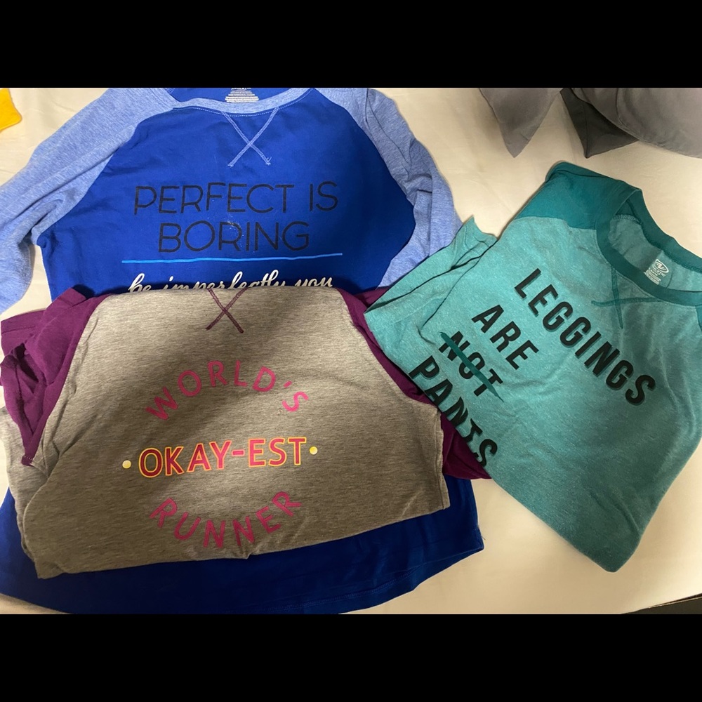 Womens 3/4 sleeves